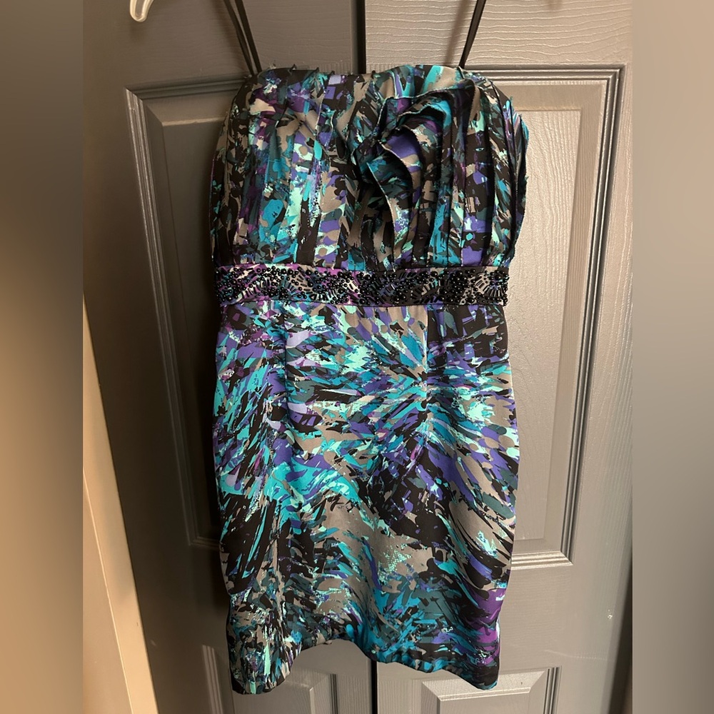 BCBG strapless dress